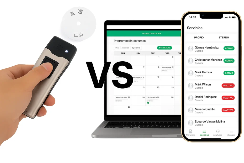 Control de rondas moderno vs. control de rondas tradicional con Trinity Guard